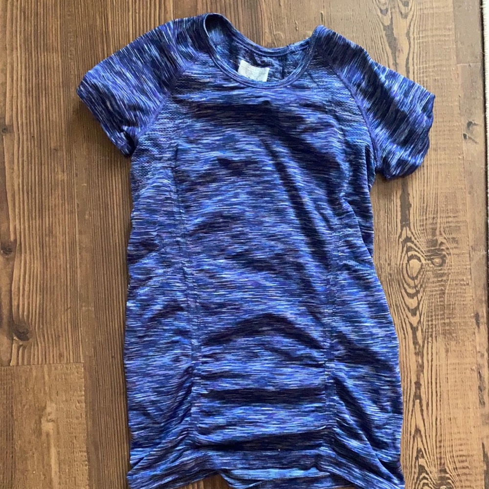 Navy Athleta Activewear Top